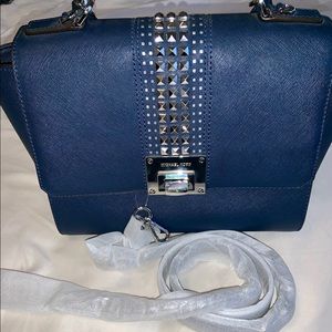 Michael Kors
Tina Studded Leather Chain Satchel